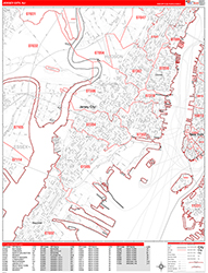 Red Line Map Example